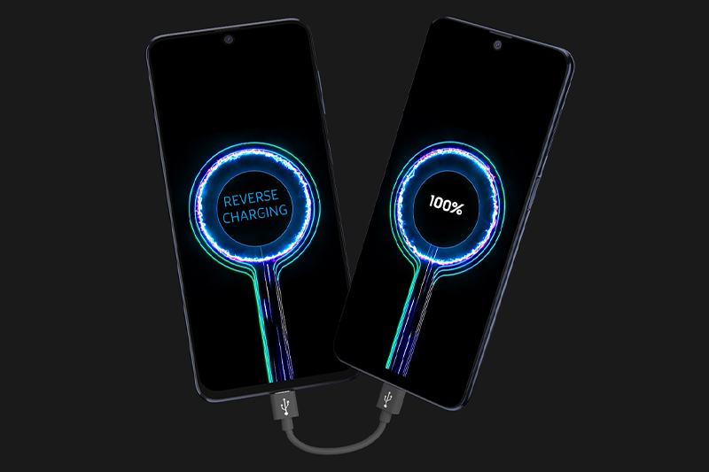 Galaxy M51 được trang bị công nghệ Reverse Charging